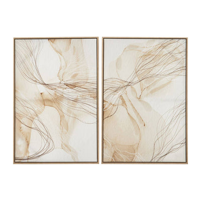 Noosa & Co. Accessories Astratto Set Of Two Wall Art House of Isabella UK