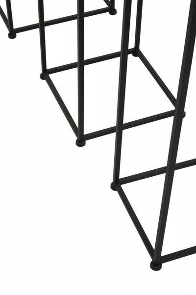 Noosa & Co. Accessories Avento Set Of Three Square Black Plant Stands House of Isabella UK