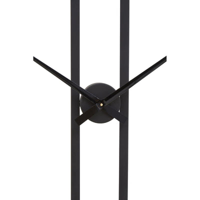 Noosa & Co. Accessories Beauly Black Dual Ring Wall Clock House of Isabella UK