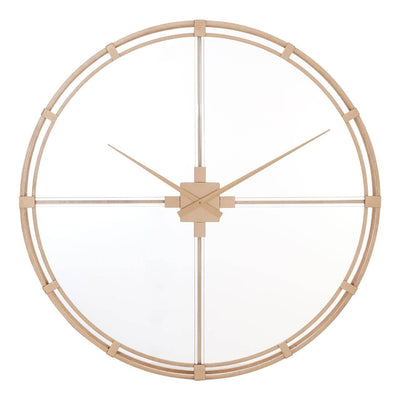 Noosa & Co. Accessories Beauly Gold Finish Wall Clock House of Isabella UK