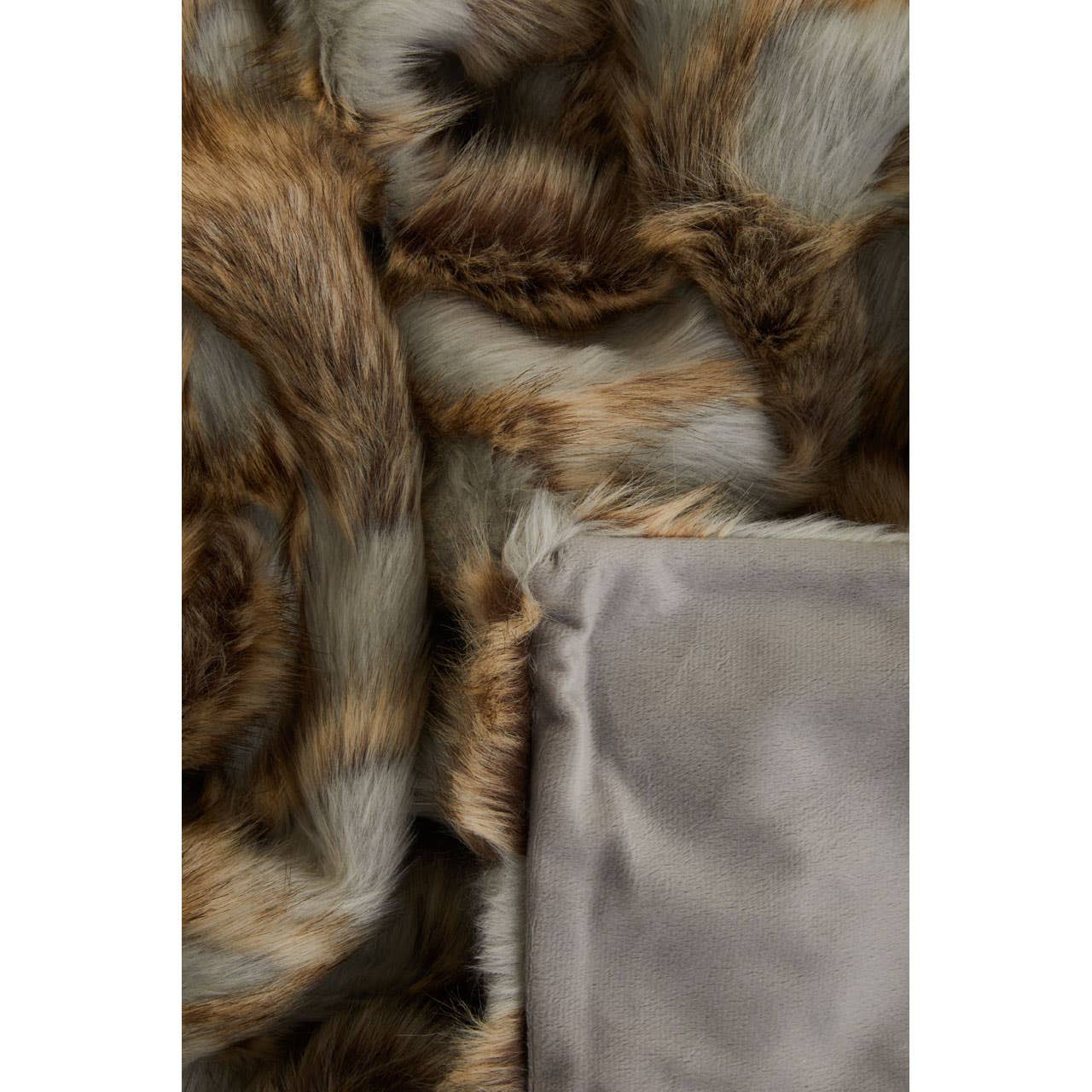 Noosa & Co. Accessories Bosie Lamina Grey And Natural Throw House of Isabella UK