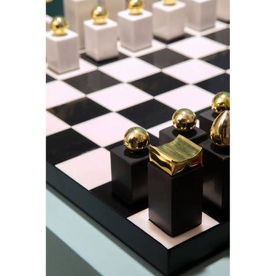 Noosa & Co. Accessories Flos Marble And Wood Chess Set House of Isabella UK