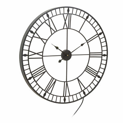 Noosa & Co. Accessories Genova Large Black And White Led Wall Clock House of Isabella UK