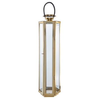 Noosa & Co. Accessories Herber Large Gold Finish Lantern House of Isabella UK