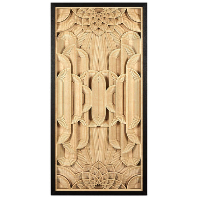 Noosa & Co. Accessories Modello Deco Wood Carving Wall Art House of Isabella UK