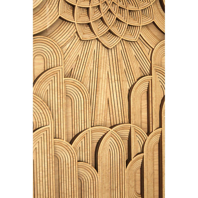 Noosa & Co. Accessories Modello Deco Wood Carving Wall Art House of Isabella UK