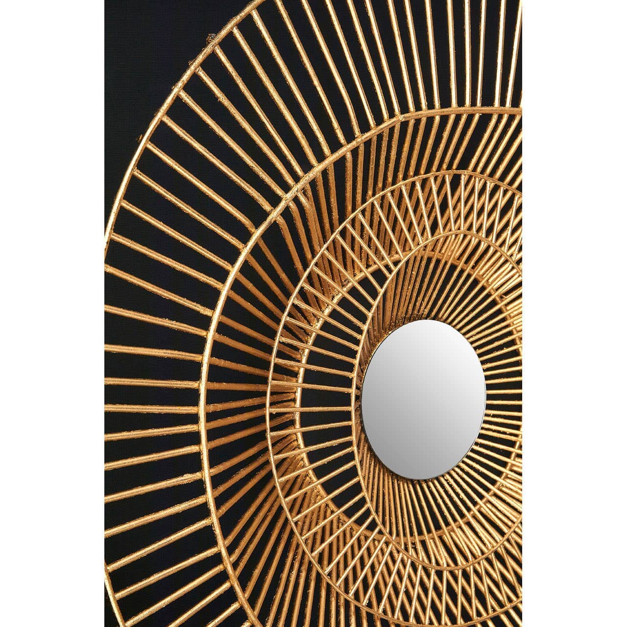 Noosa & Co. Accessories Modello Gold / Black Framed Metal Wall Art House of Isabella UK