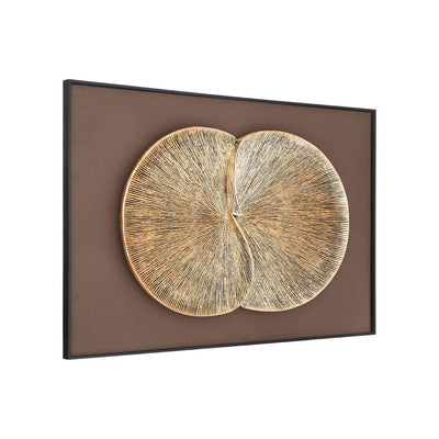 Noosa & Co. Accessories Modello Gold Finish Wood Panel Wall Art House of Isabella UK