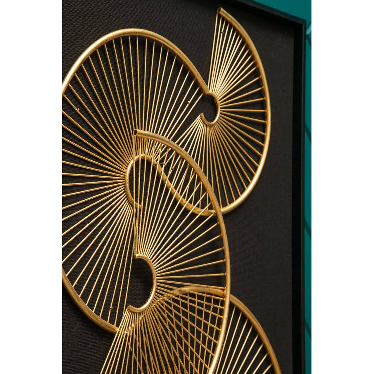 Noosa & Co. Accessories Modello Metal Fan Framed Wall Art House of Isabella UK