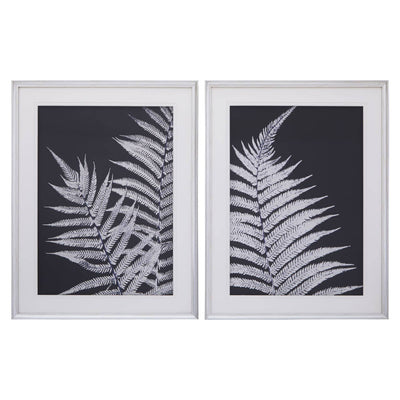 Noosa & Co. Accessories Nason Set Of Two Leaf Print Wall Art House of Isabella UK