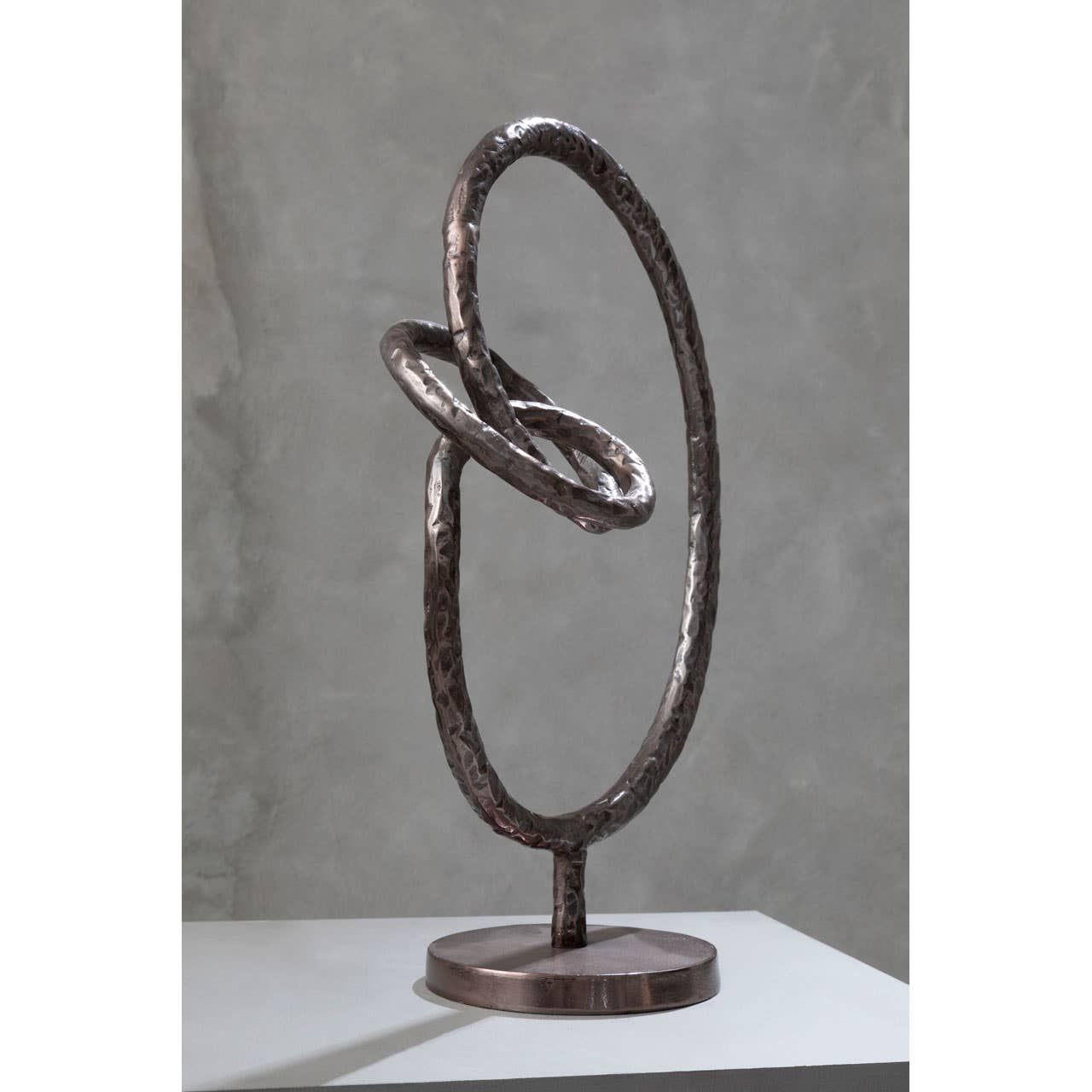 Noosa & Co. Accessories Nexus Round Rough Bronze Sculpture House of Isabella UK