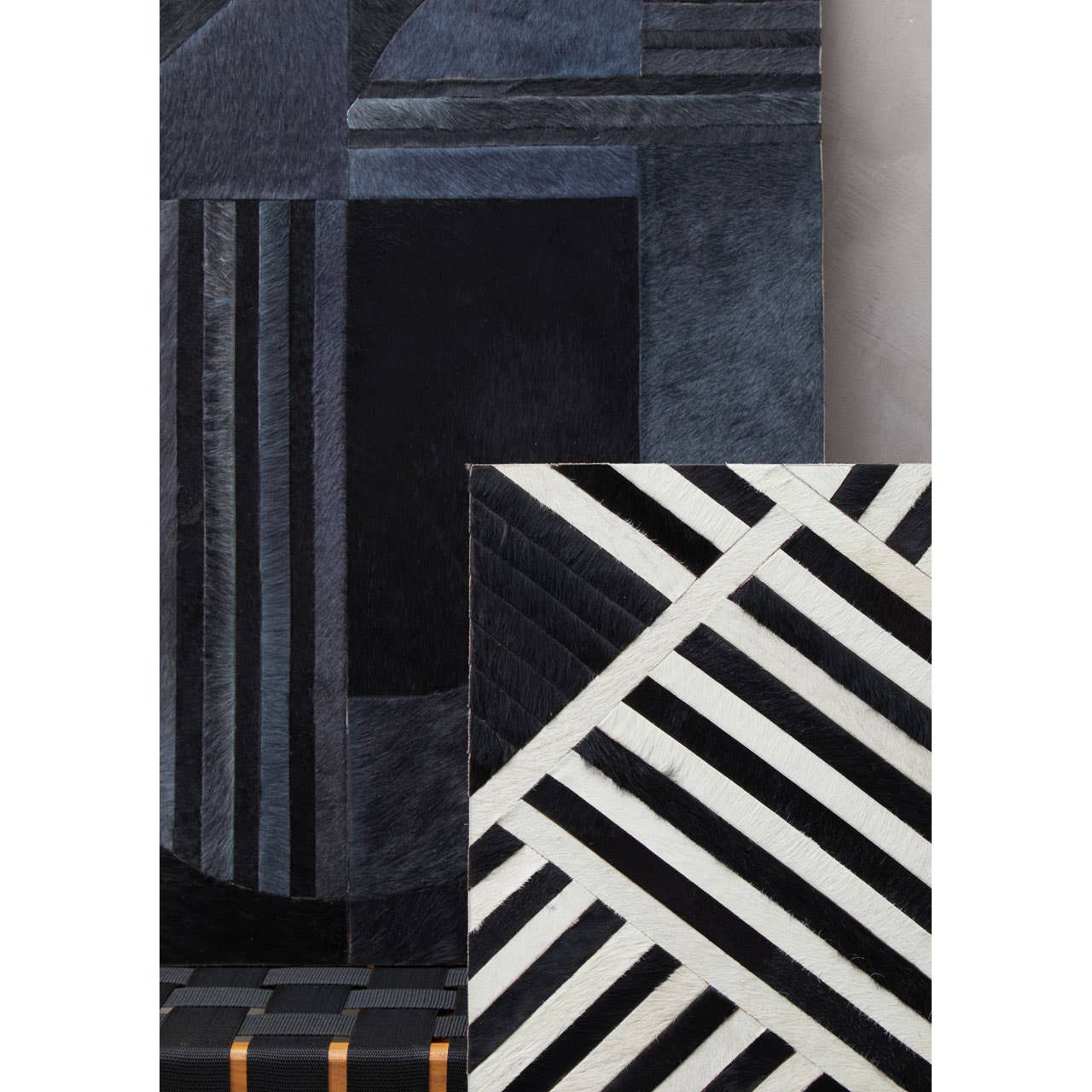 Noosa & Co. Accessories Safira Black And White Abstract Wall Art House of Isabella UK