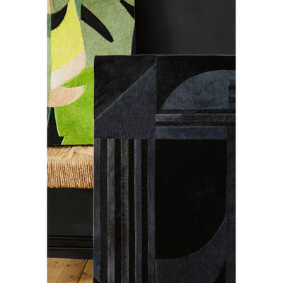 Noosa & Co. Accessories Safira Grey And Black Deco Print Wall Art House of Isabella UK