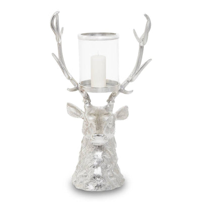 Noosa & Co. Accessories Stag Glass Candle Holder House of Isabella UK
