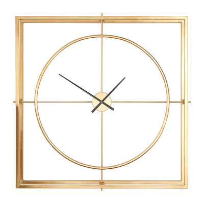 Noosa & Co. Accessories Trinity Metal Wall Clock House of Isabella UK