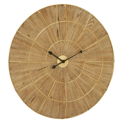 Noosa & Co. Accessories Yaxi Wall Clock With Natural Face House of Isabella UK