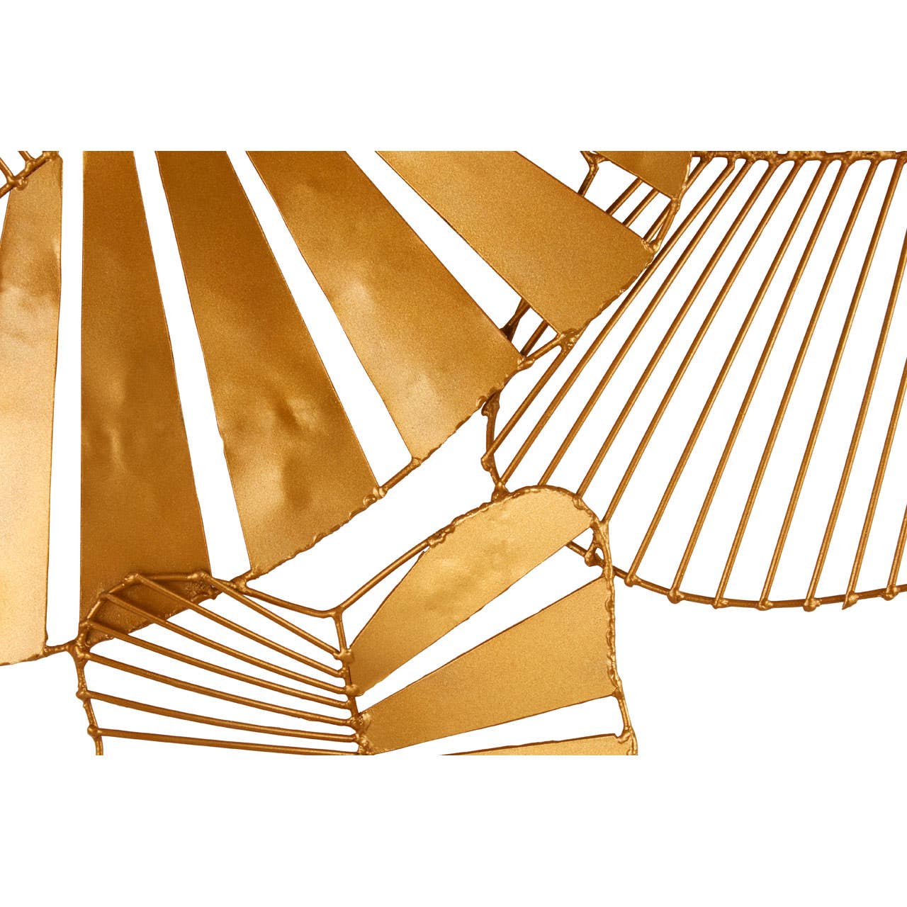 Noosa & Co. Accessories Zania Warm Gold Finish Leaf Art House of Isabella UK