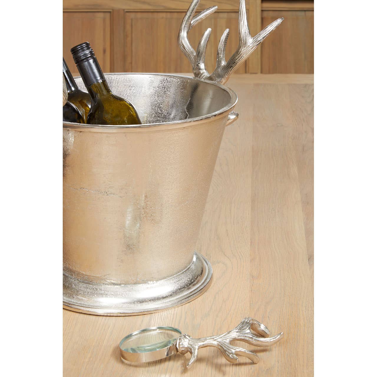Noosa & Co. Dining, Accessories Antler Wine Cooler With Rounded Base House of Isabella UK