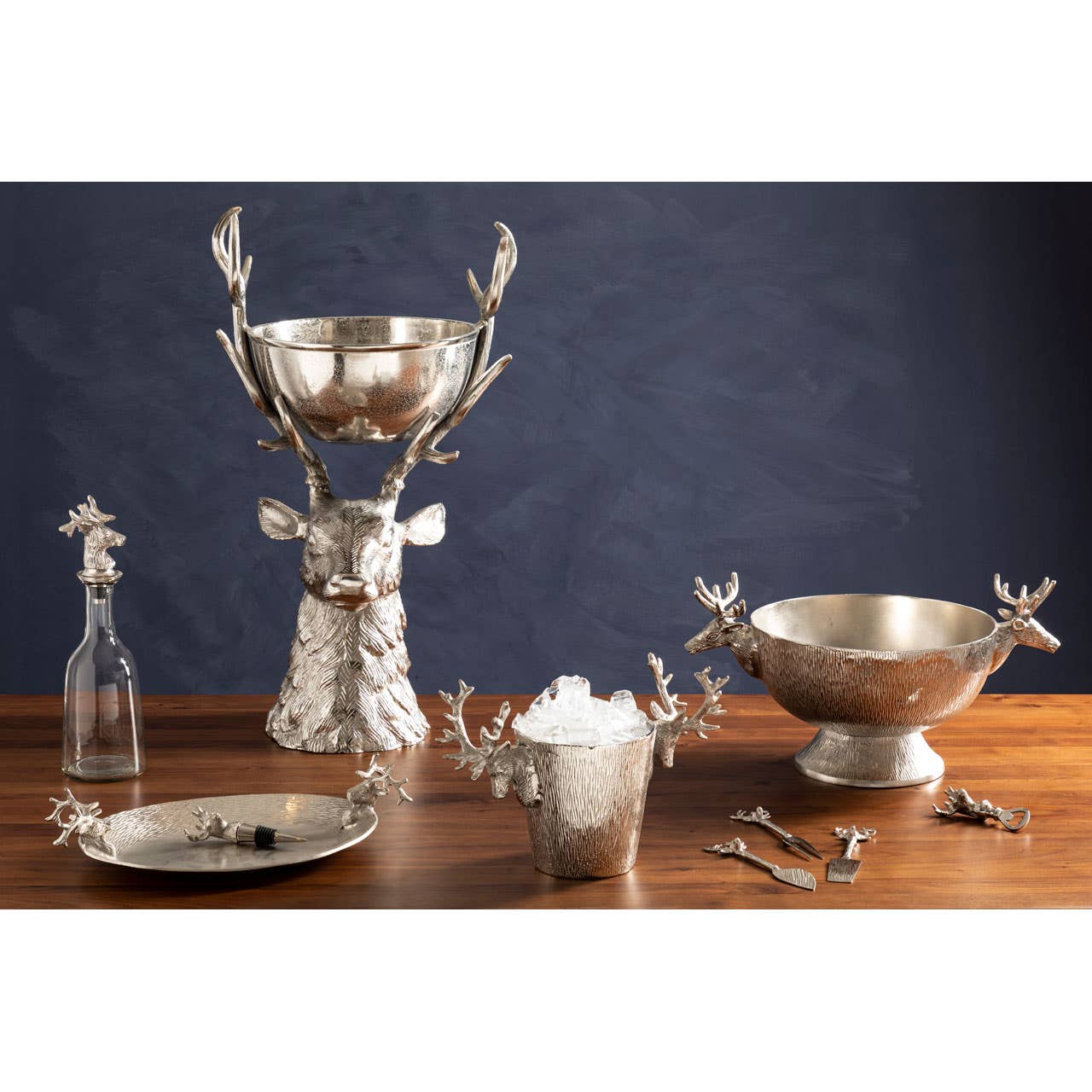 Noosa & Co. Dining, Accessories Stag Punch Bowl House of Isabella UK