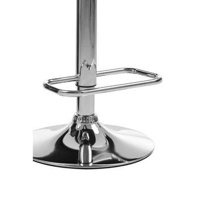 Noosa & Co. Dining Baina Quilted Bar Stool With Chrome Base House of Isabella UK