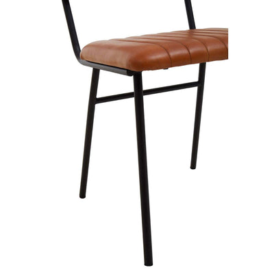 Noosa & Co. Dining Buffalo Tan Leather Dining Chair House of Isabella UK