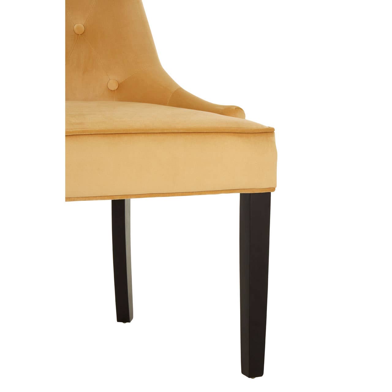 Noosa & Co. Dining Daxton Light Gold Buttoned Dining Chair House of Isabella UK