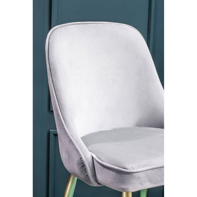 Noosa & Co. Dining Demi Grey Velvet Dining Chair House of Isabella UK
