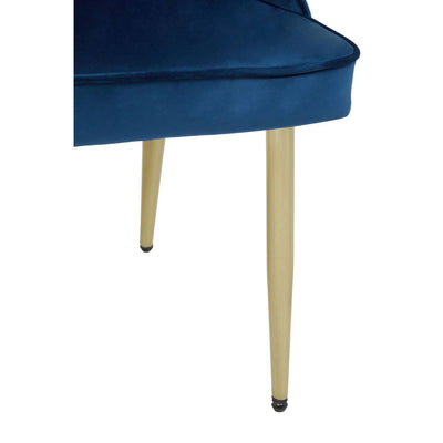 Noosa & Co. Dining Demi Midnight Velvet Dining Chair House of Isabella UK