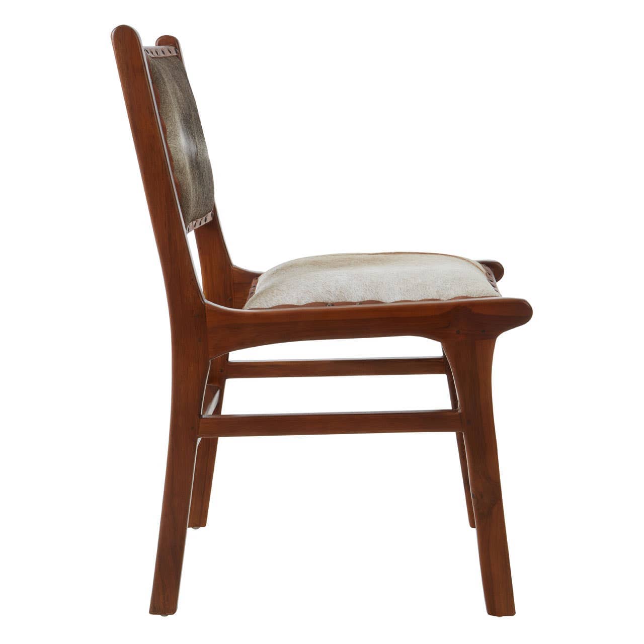Noosa & Co. Dining Kendari Dining Chair With Natural Cow Leather House of Isabella UK