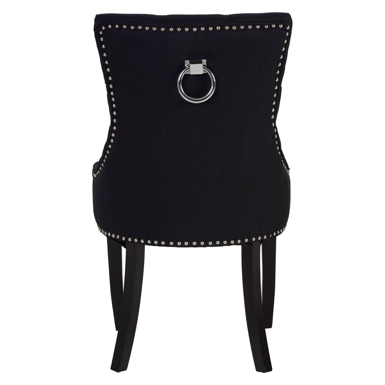 Noosa & Co. Dining Kensington Townhouse Black Linen Dining Chair House of Isabella UK