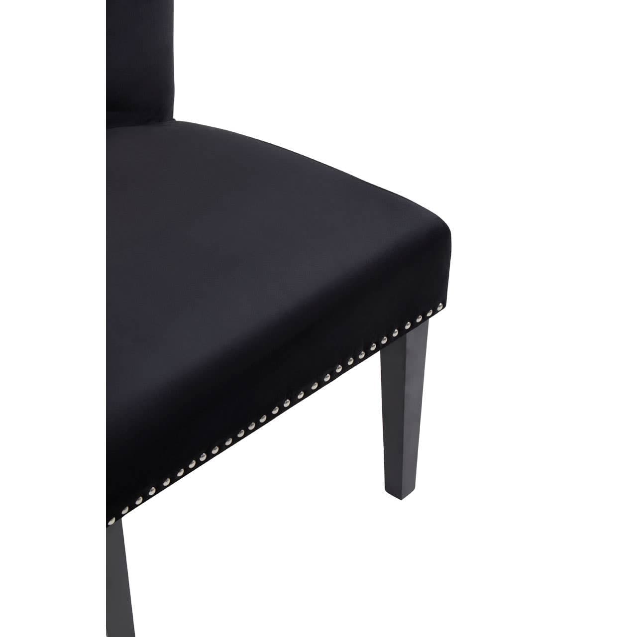 Noosa & Co. Dining Kensington Townhouse Black Winged Dining Chair House of Isabella UK