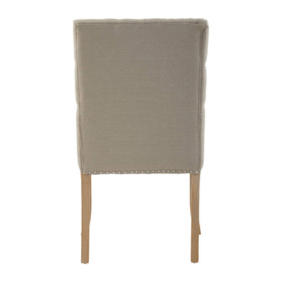 Noosa & Co. Dining Kensington Townhouse Natural Linen Dining Chair House of Isabella UK