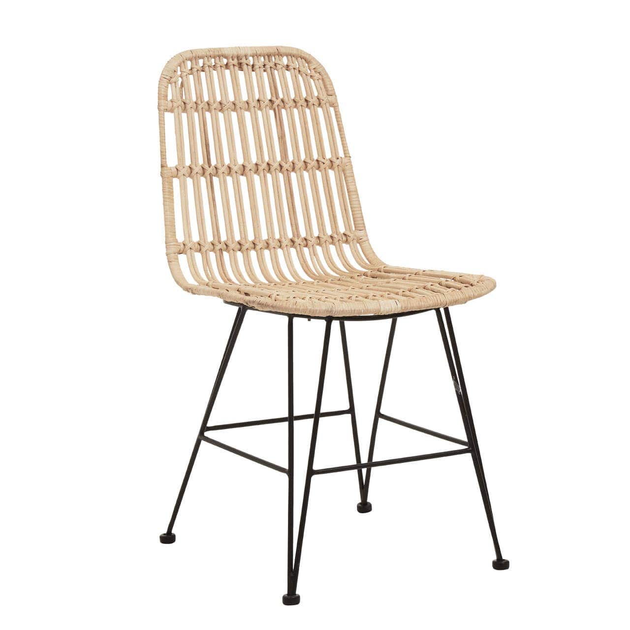 Noosa & Co. Dining Lagom Natural Rattan Dining Chair House of Isabella UK