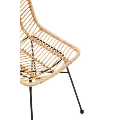 Noosa & Co. Dining Manado Jawit Natural Rattan Chair House of Isabella UK