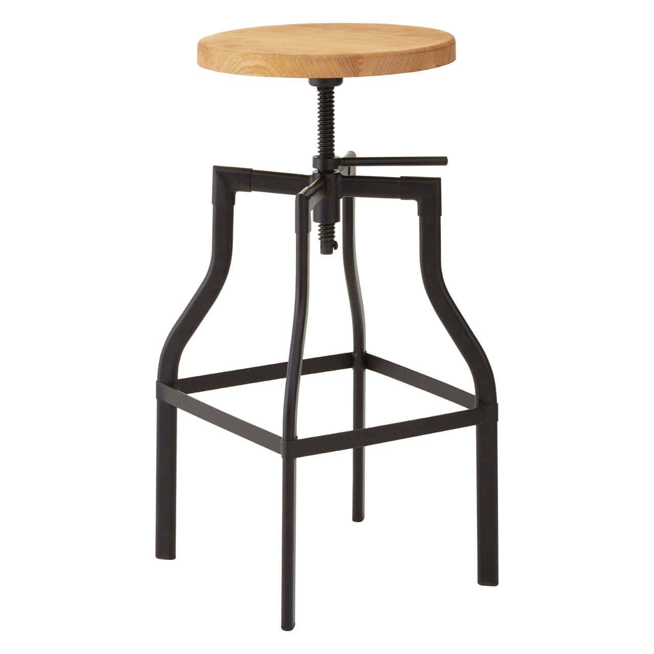 Noosa & Co. Dining New Foundry Ash Seat Bar Stool House of Isabella UK