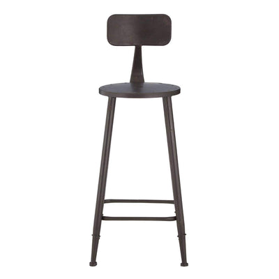 Noosa & Co. Dining New Foundry Bar Chair With Curved Backrest House of Isabella UK