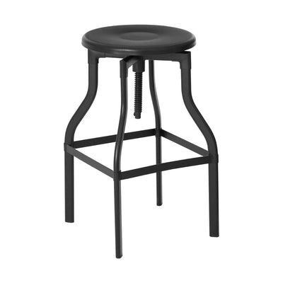Noosa & Co. Dining New Foundry Black Metal Bar Stool House of Isabella UK