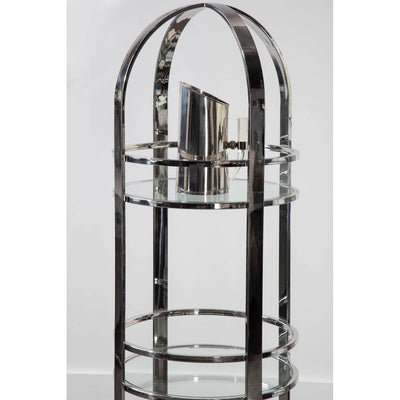 Noosa & Co. Dining Piermount Silver Finish Cart House of Isabella UK
