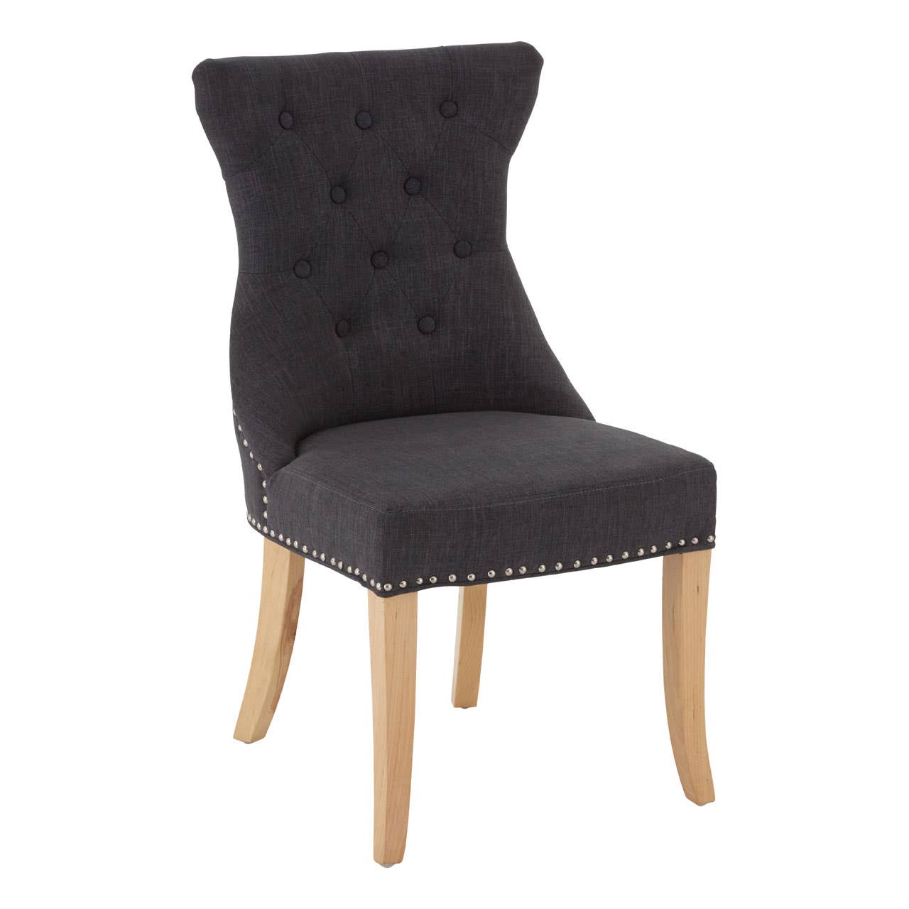Noosa & Co. Dining Regents Park Grey Linen Dining Chair House of Isabella UK