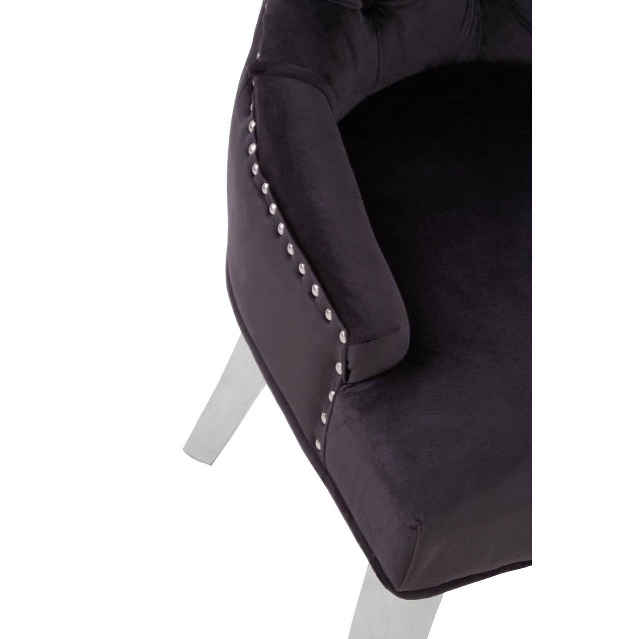 Noosa & Co. Dining Richmond Black Velvet Dining Chair House of Isabella UK