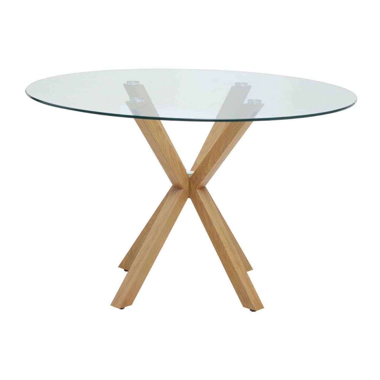Noosa & Co. Dining Salford Dining Table With Ash Wood Legs House of Isabella UK