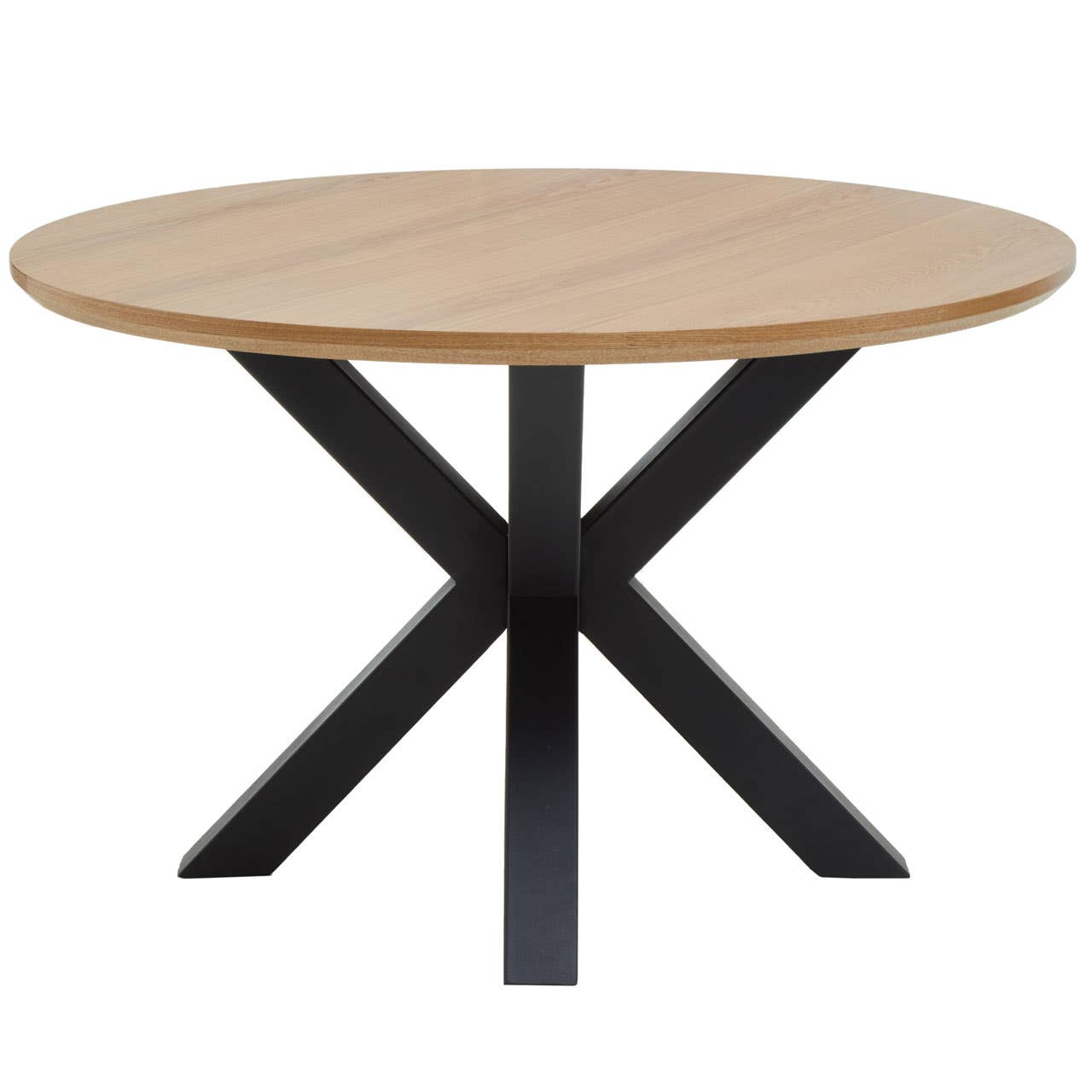 Noosa & Co. Dining Salford Dining Table With Black Powder Legs House of Isabella UK
