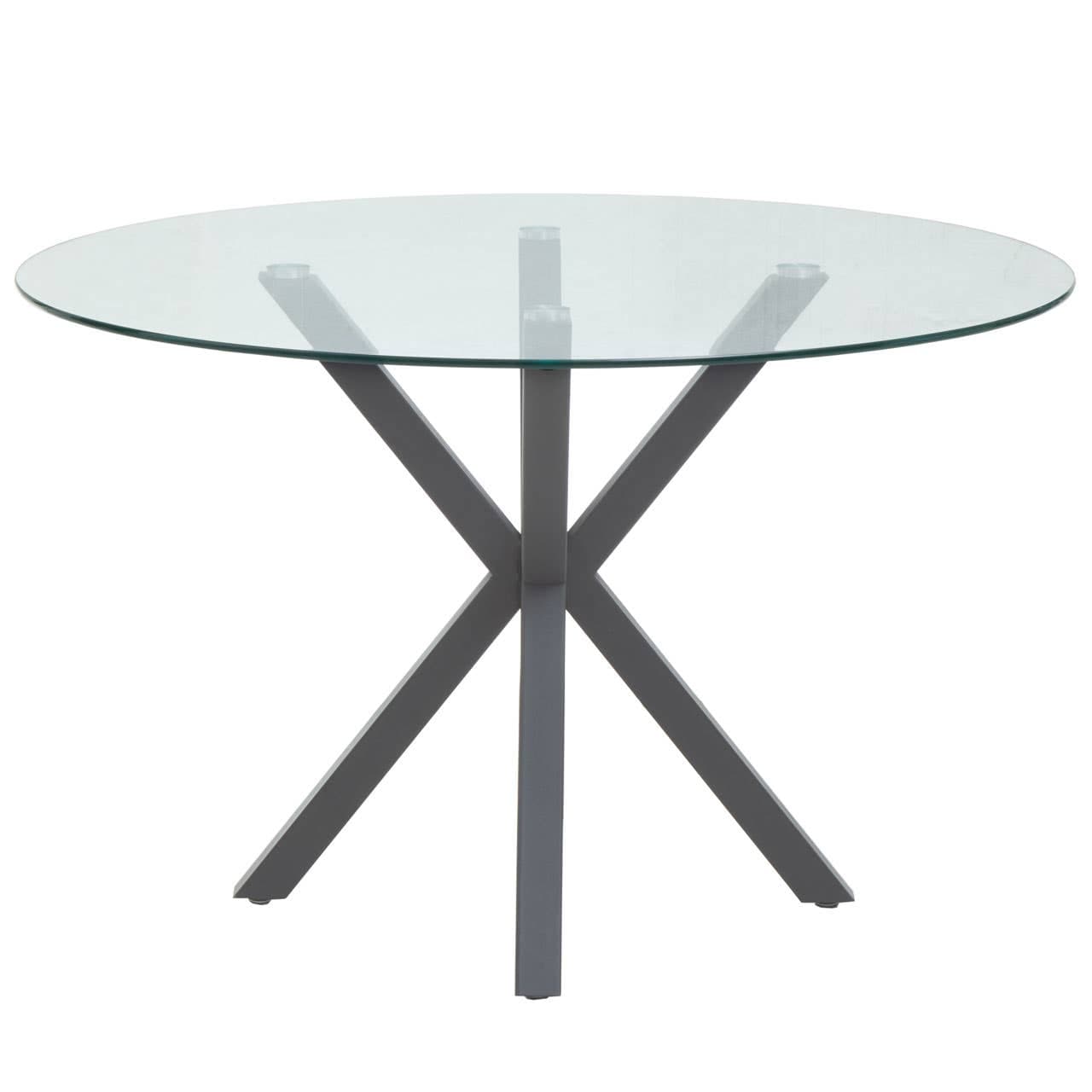 Noosa & Co. Dining Salford Dining Table With Grey Legs House of Isabella UK