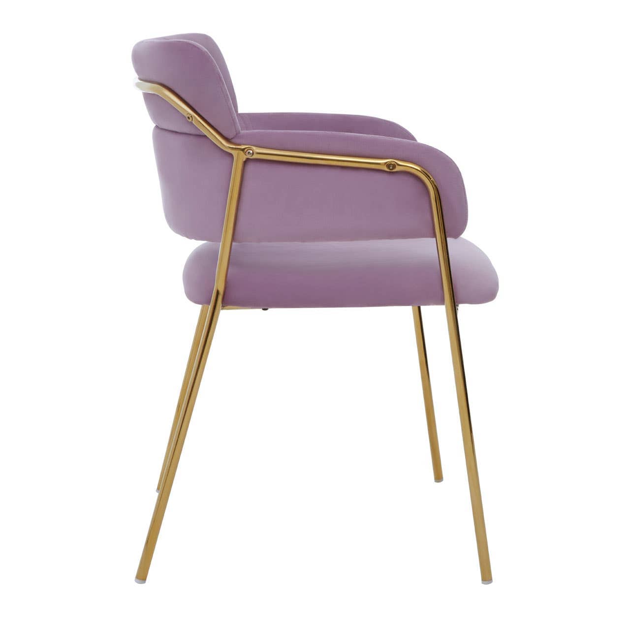 Noosa & Co. Dining Tamzin Pink Velvet Dining Chair House of Isabella UK