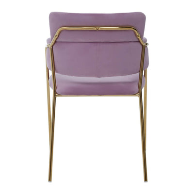 Noosa & Co. Dining Tamzin Pink Velvet Dining Chair House of Isabella UK