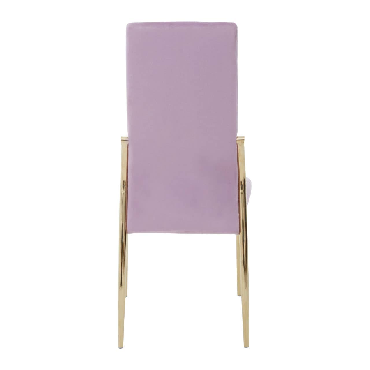 Noosa & Co. Dining Tamzin Pink Velvet High Back Dining Chair House of Isabella UK