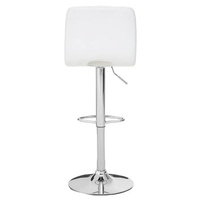 Noosa & Co. Dining Tara White Faux Leather Bar Chair House of Isabella UK