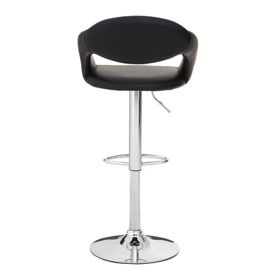 Noosa & Co. Dining Taylor Black Faux Leather Bar Chair House of Isabella UK