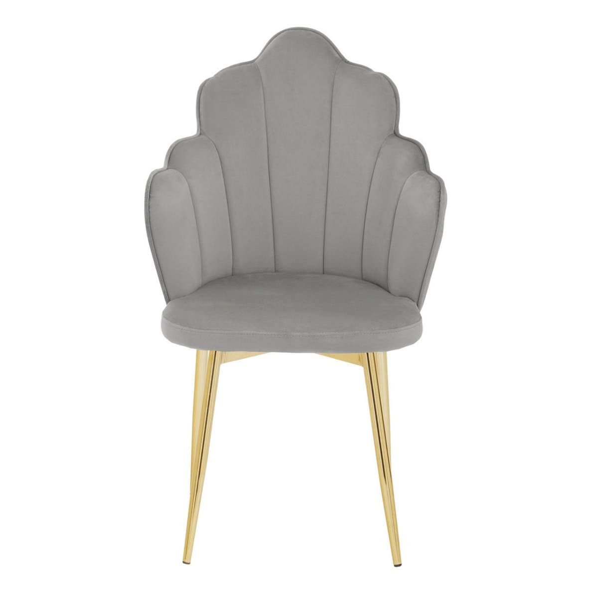 Noosa & Co. Dining Tian Grey Velvet Dining Chair House of Isabella UK