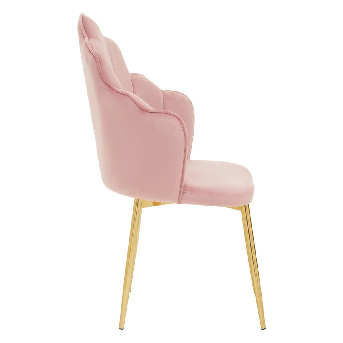 Noosa & Co. Dining Tian Pink Velvet Dining Chair House of Isabella UK